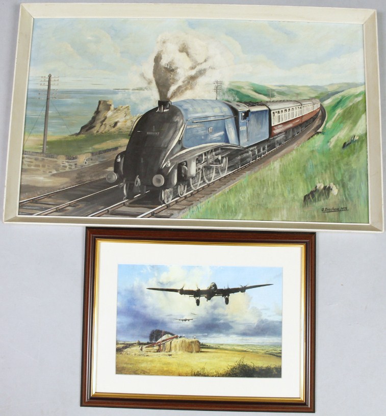 Appraisal: G Beecham fl Union of South Africa locomotive no oil