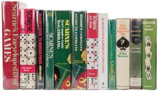 Appraisal: Scarne John Books on Gambling Including The Amazing World of