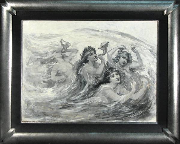 Appraisal: Frederick Stuart Church American - Sea Sirens signed 'F S