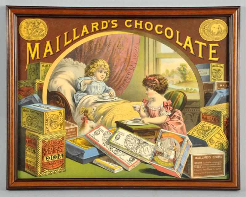 Appraisal: Early Maillard's Chocolate Sign s to s Product was made