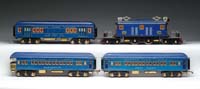 Appraisal: AMERICAN FLYER STANDARD GAUGE PRESIDENT S SPECIAL LOCOMOTIVE WITH THREE