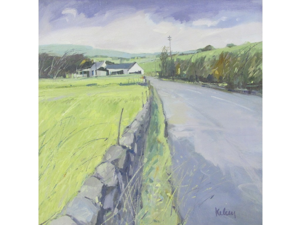 Appraisal: ROBERT KELSEY DA PAI b RENFREWSHIRE FARM Oil on canvas