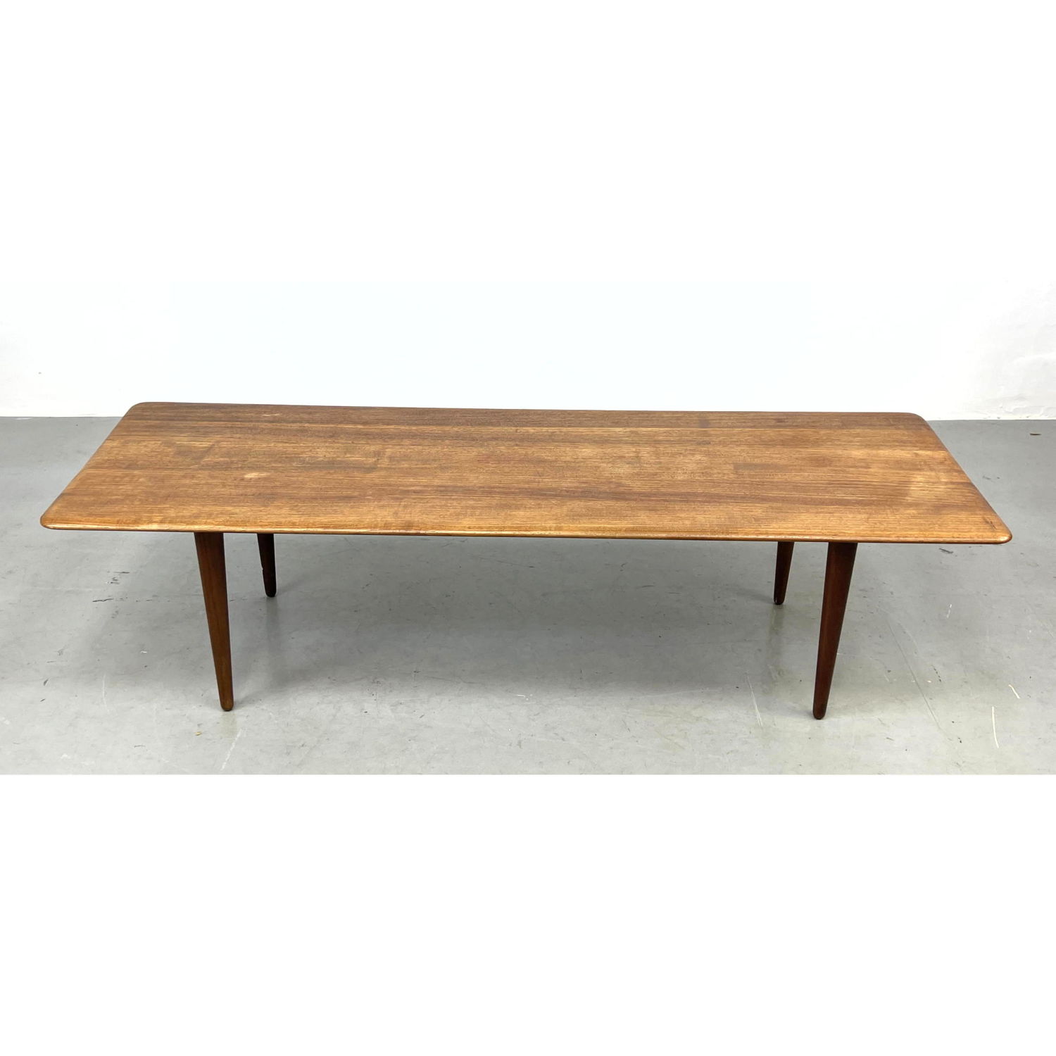 Appraisal: FRANCE DAVERKOSEN Danish Modern Teak Coffee Table Tapered peg legs