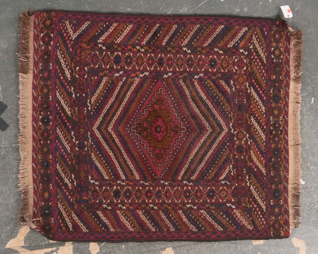 Appraisal: Afghan Belouch rug approx x Afghanistan circa