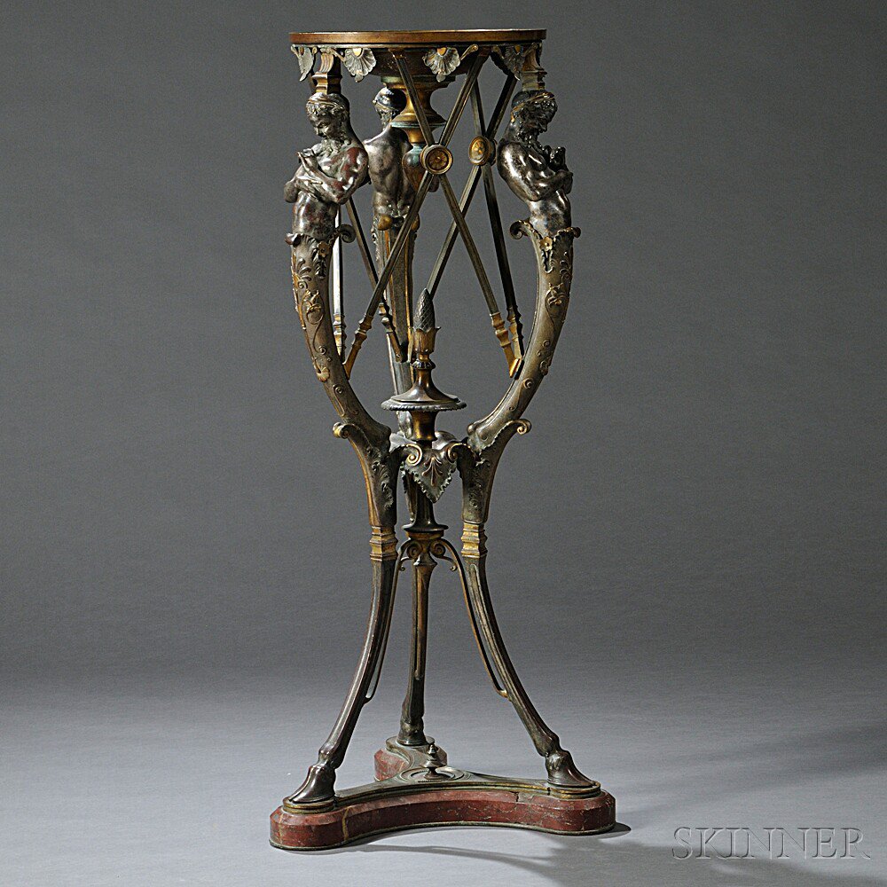 Appraisal: Attributed to Carl August Wilhelm Sommer German - Bronze Figural