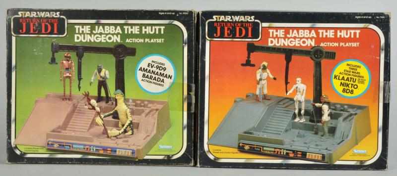 Appraisal: Lot of Star Wars Playsets Description Includes two Jabba the