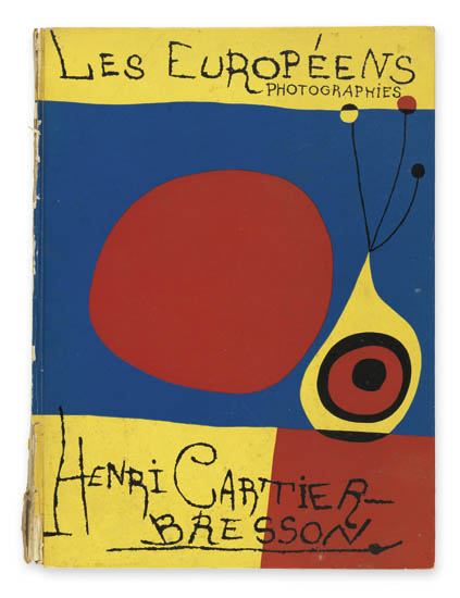 Appraisal: CARTIER-BRESSON HENRI Les Europ ens Illustrated with reproductions of Cartier-Bresson's