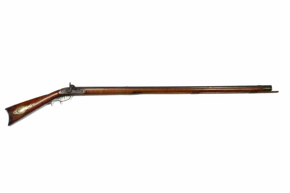 Appraisal: ATKINSON SET-TRIGGER LONG RIFLE - Pennsylvania Long Rifle with set