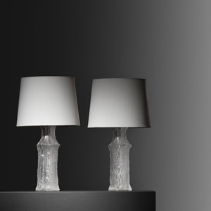 Appraisal: Timo Sarpaneva Finnish - Pair of Table Lamps c iittala