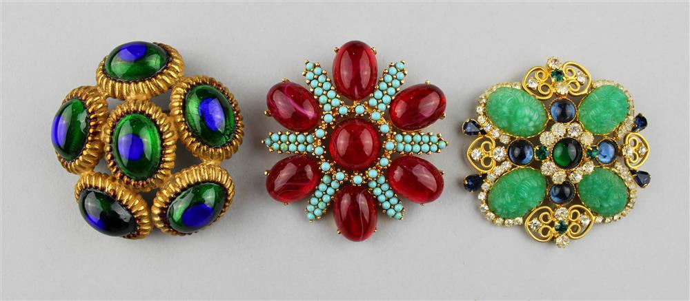 Appraisal: ROBERT BROOCH CADORO MALTESE BROOCH AND AN UNSIGNED MALTESE BROOCH