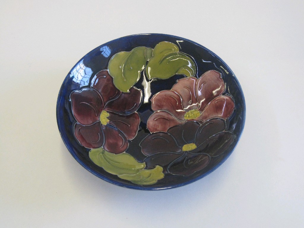 Appraisal: Moorcroft 'Clematis' bowl