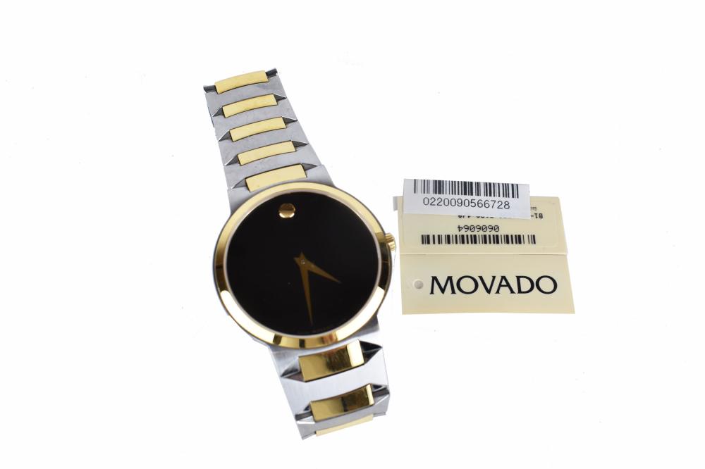 Appraisal: GENTLEMAN'S MOVADO STAINLESS WATCHGentleman's Movado Stainless Watch