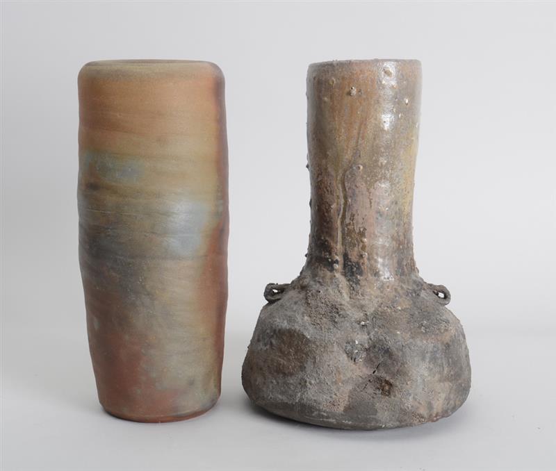 Appraisal: PAUL CHALEFF b FOUR CERAMIC VESSELS Group of four ceramic