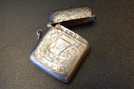 Appraisal: STERLING SILVER VESTA