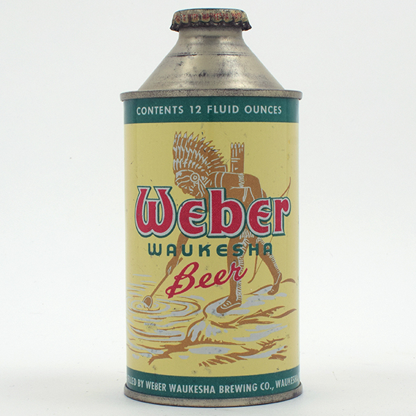 Appraisal: Weber Beer Cone Top NON-IRTP - Reference USBC - Brewery