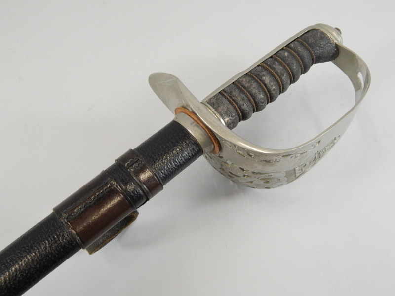 Appraisal: An Elizabeth II dress sword with Wilkinson sword blade and