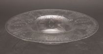 Appraisal: A Lovely Libby Etched and Wheel Cut Bowl A lovely