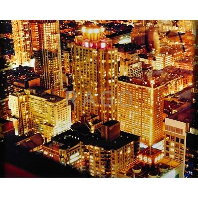 Appraisal: David Drebin Canadian b Gold City C-print framed Signed and