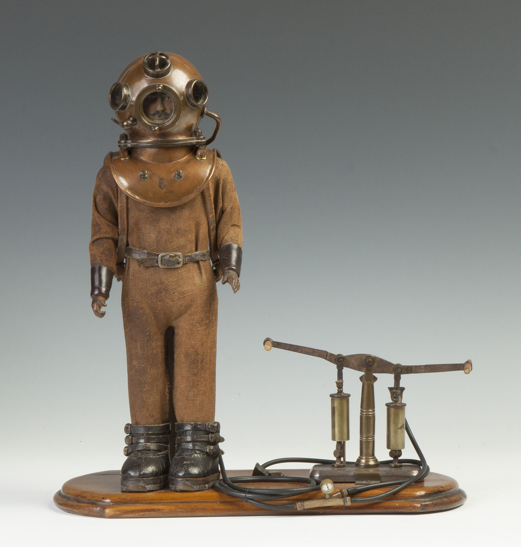 Appraisal: Very Rare Deep Sea Diver Patent Model Mid th cent