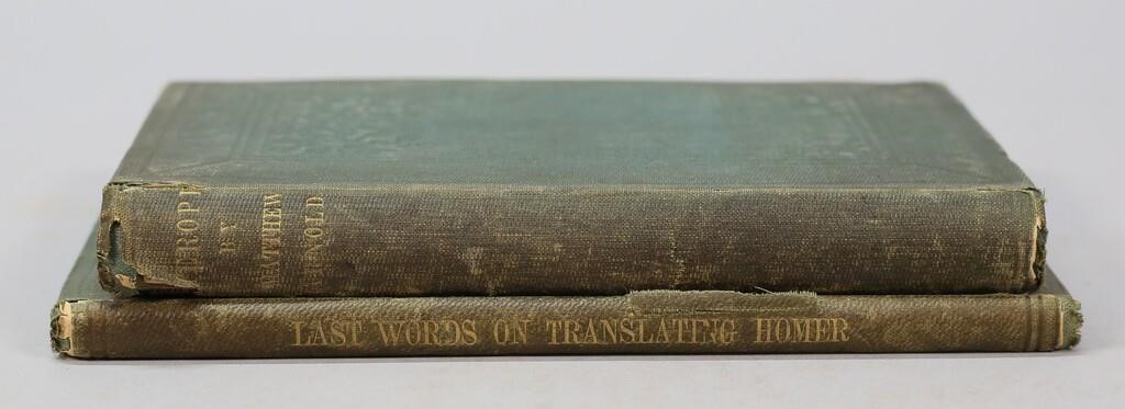 Appraisal: Matthew Arnold England - Two first edition books Merope and