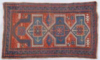 Appraisal: GOOD ORIENTAL RUG Last half of th Century The red