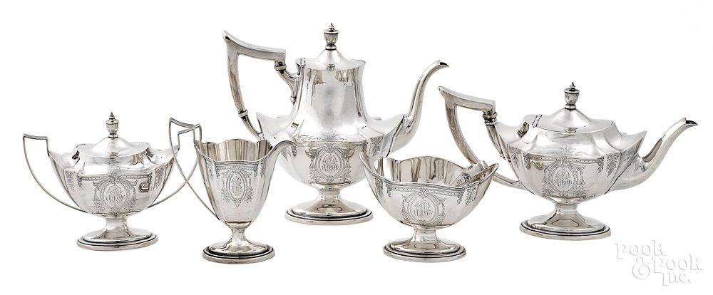 Appraisal: Gorham sterling silver tea and coffee service Gorham sterling silver