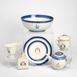 Appraisal: Group Chinese Export porcelain table wares Group Chinese Export porcelain