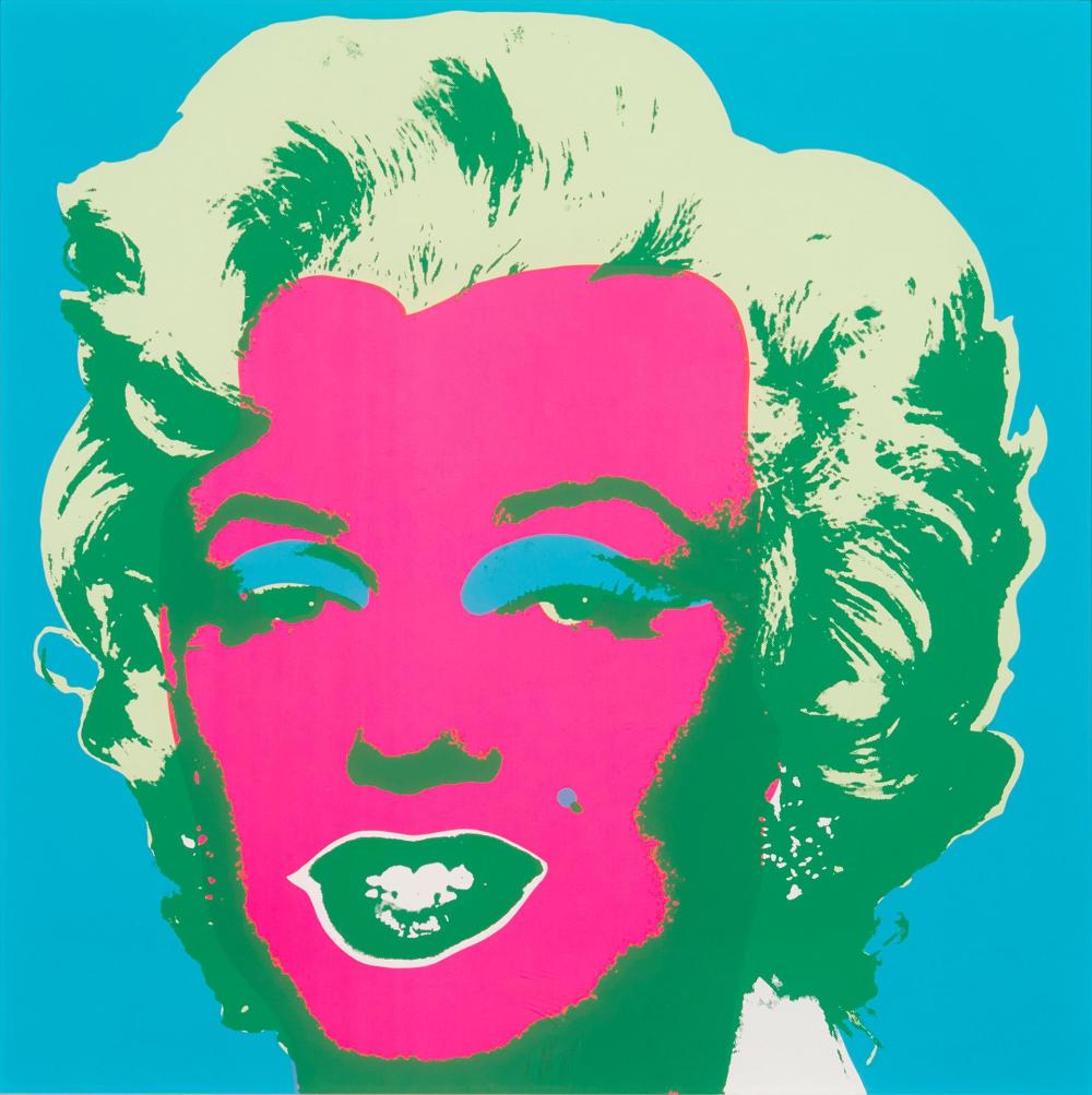 Appraisal: After Andy Warhol - American Marilyn Monroe Screenprint in colors