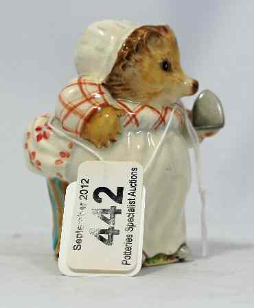 Appraisal: Beswick Rare Beatrix Potter Figure Mrs Tiggywinkle BP b Parrallel