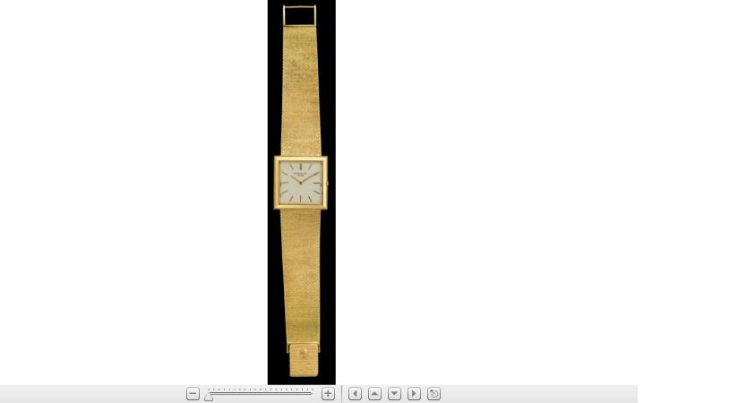 Appraisal: Gentleman's karat yellow gold wristwatch Patek Philippeca