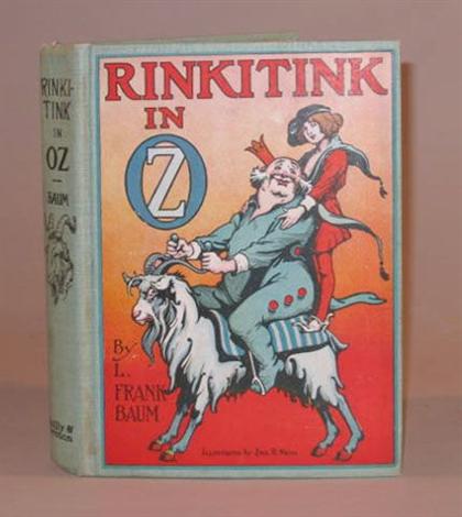 Appraisal: vol Oz Book Baum L Frank Rinkitink in Oz Chicago