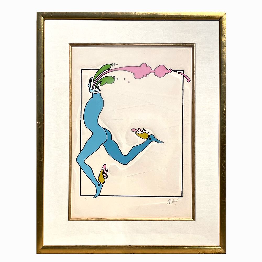 Appraisal: Peter Max German-American B Lithograph Peter Max German-American B Lithograph