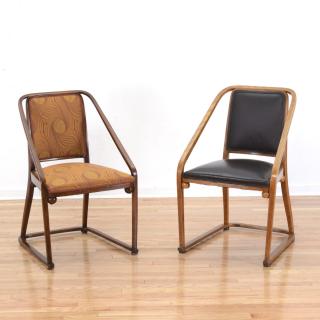 Appraisal: Koloman Moser bentwood open armchairs Koloman Moser bentwood open armchairs