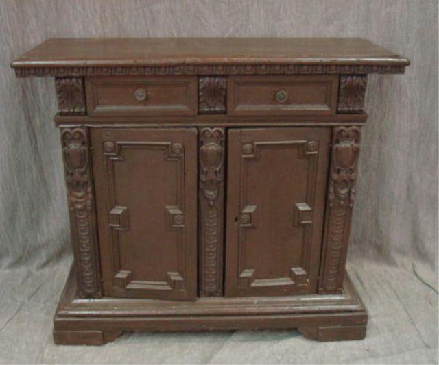 Appraisal: Italian th Cent Drawer Over Door Cabinet From a Purchase