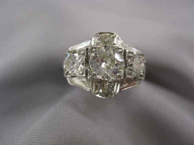 Appraisal: Diamond Ring center stone and other stones weighing an additional