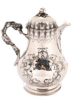 Appraisal: Very Fine Charleston Coin Silver Syrup Pitcher Charters Cann Dunn