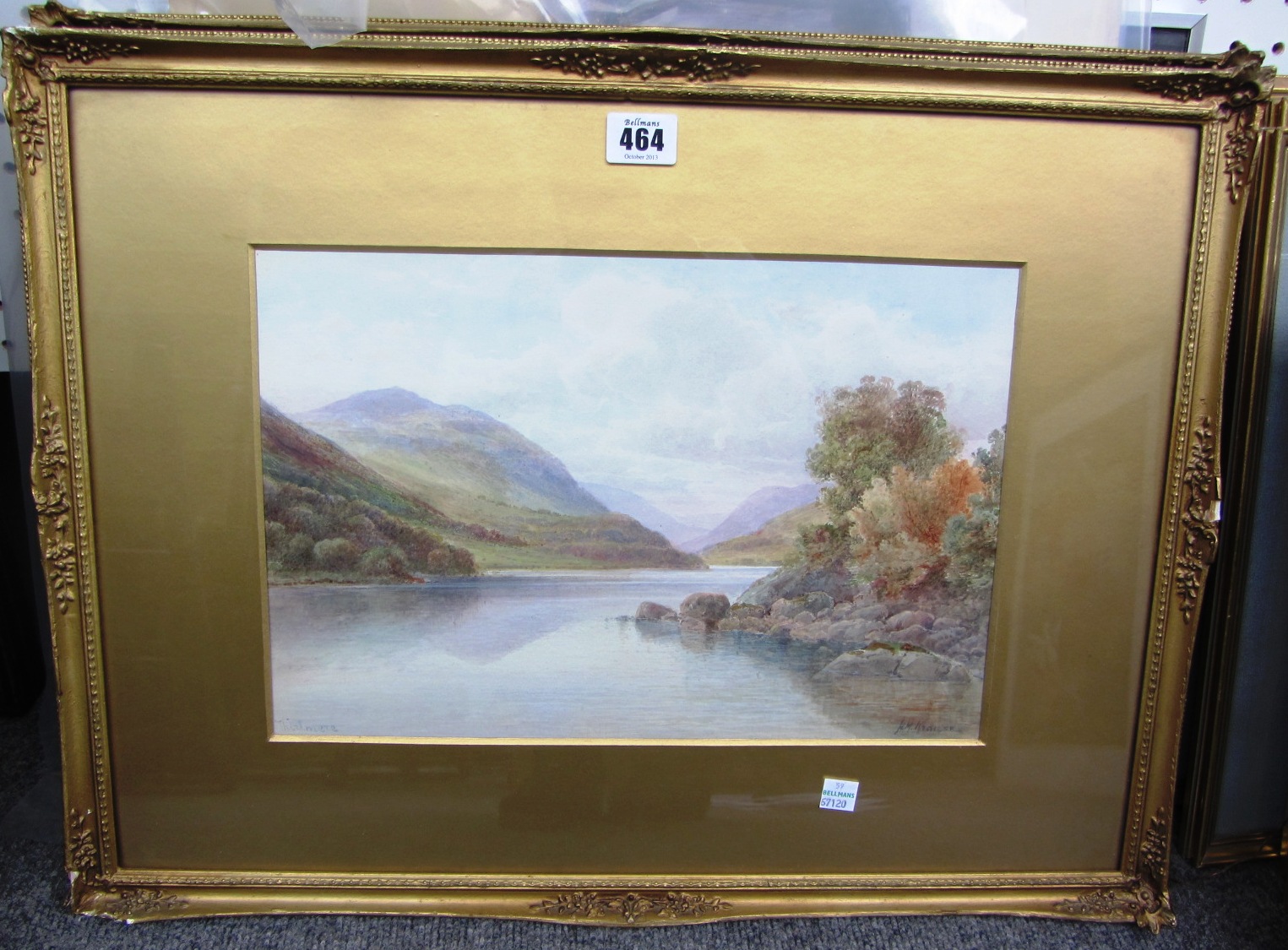 Appraisal: H M Krause th th century Buttermere Thirlmere a pair