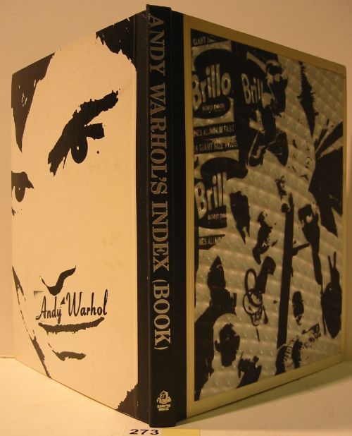 Appraisal: WARHOL ANDY Index Book Illustrated with photographic plates and multiples