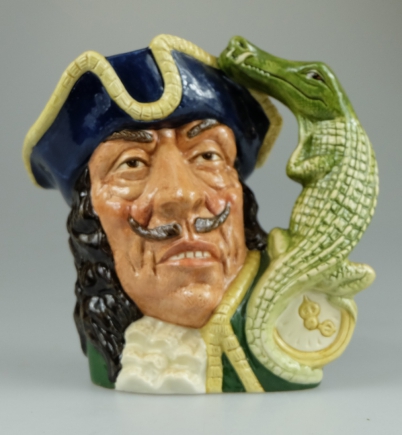 Appraisal: Royal Doulton large character jug Captain Hook D