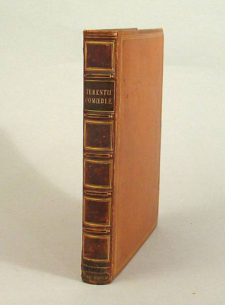 Appraisal: TERENTIUS AFER PUBLIUS Com di London Charles Whittingham Engraved printer's