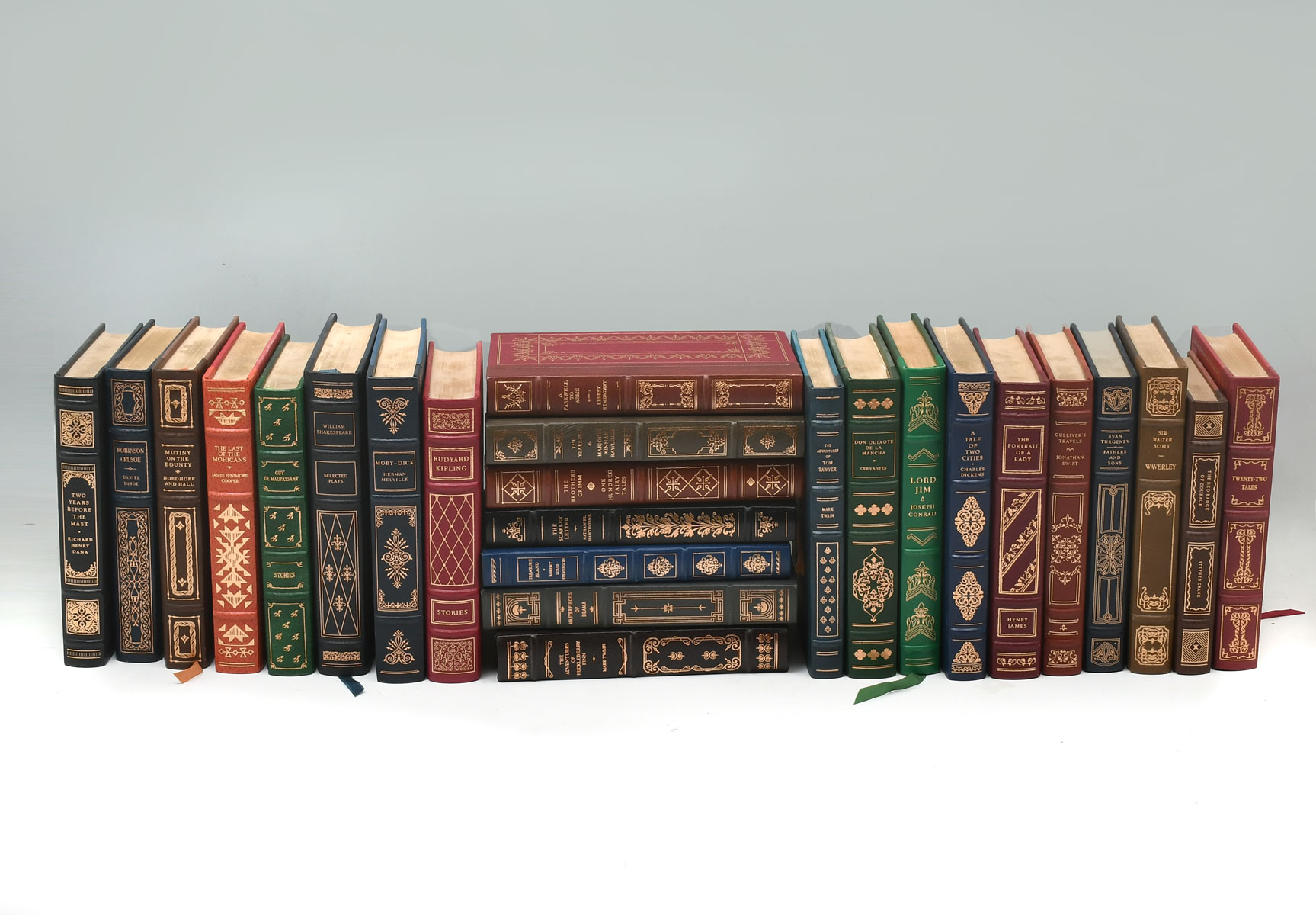 Appraisal: PC FRANKLIN LIBRARY LEATHER BOUND BOOKS Comprising titles such as