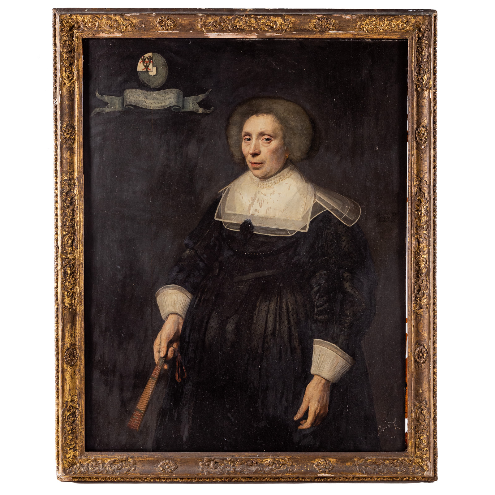 Appraisal: MICHIEL JANSZ VAN MIEREVELD PORTRAIT OF A LADY OIL Dutch