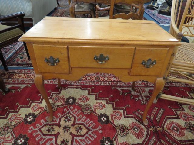 Appraisal: Butternut otr Chestnut Lowboy wide tall