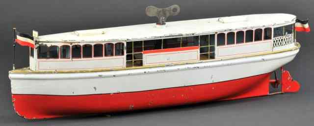 Appraisal: BING RIVERBOAT Germany c as Dick Claus named this boat