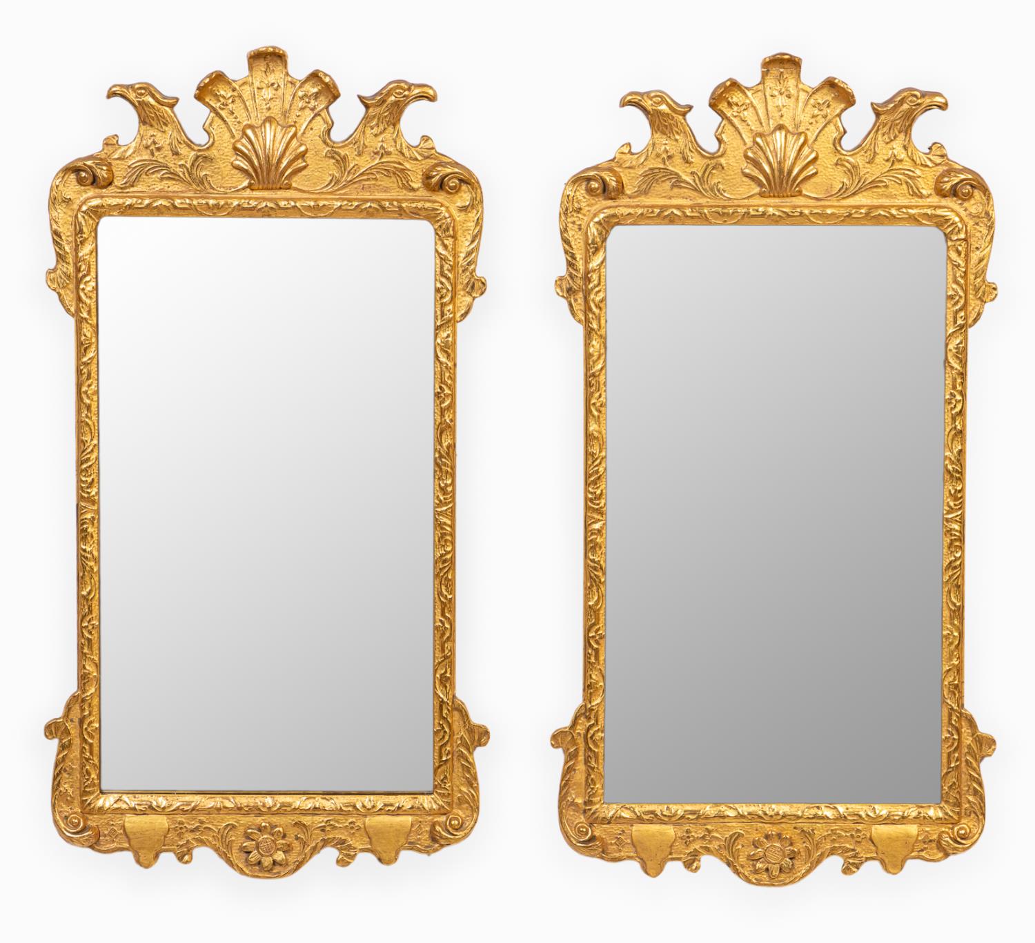 Appraisal: PR COLONIAL WILLIAMSBURG GILTWOOD MIRRORS Friedman Brothers American founded for