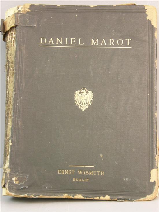 Appraisal: Marot Daniel Das Ornamentwerk des Daniel Marot published by Ernst