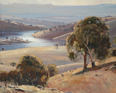 Appraisal: Leonard Long born Murrumbidgee Country N S W oil on