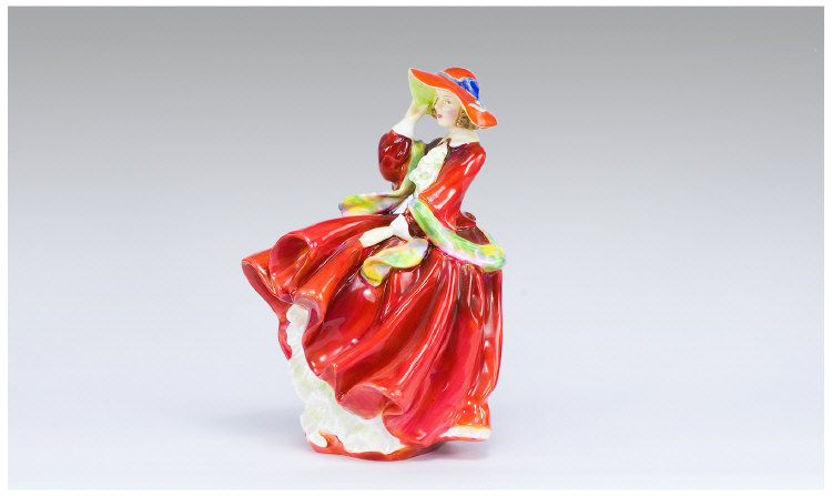 Appraisal: Royal Doulton Figure 'Top o' the Hill' HN Red Dress