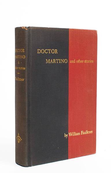 Appraisal: FAULKNER WILLIAM Dr Martino and Other Stories New York Harrison