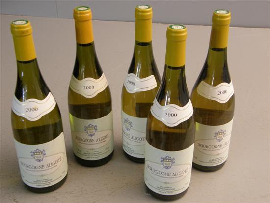 Appraisal: Bourgogne Aligote five bottles